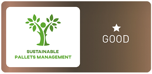 Sustainable Pallets Management - level good *